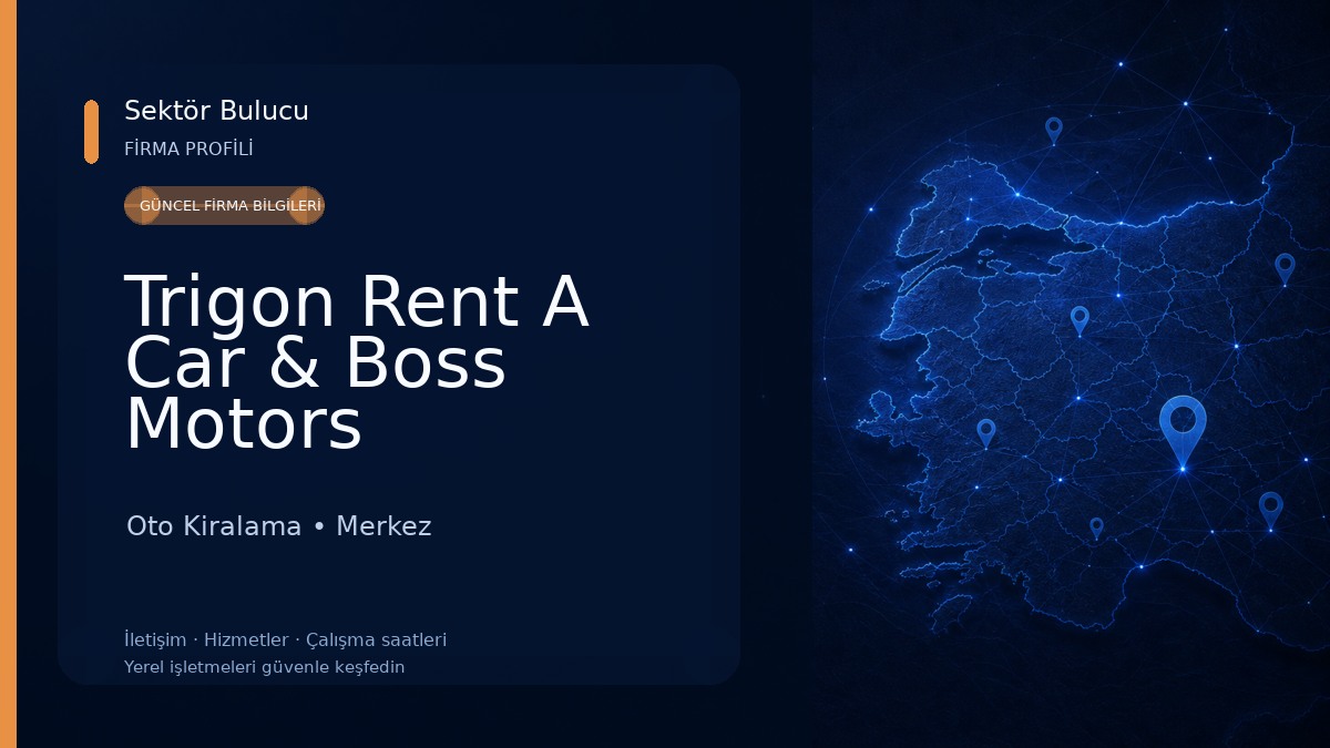 Trigon Rent A Car & Boss Motors 