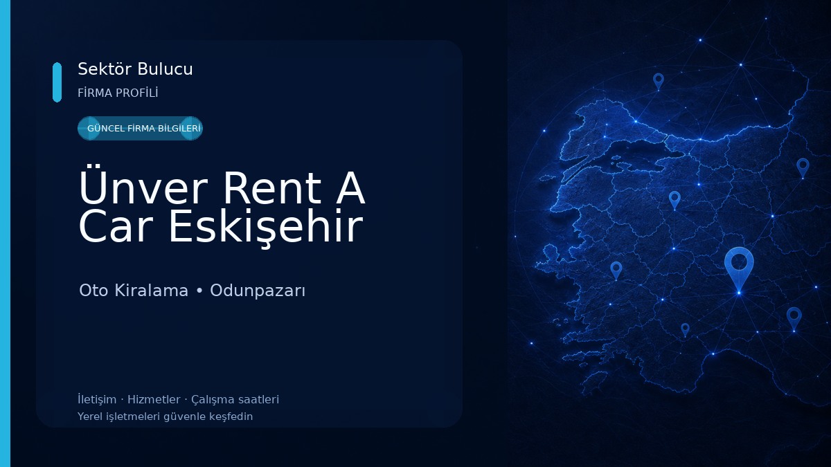 Ünver Rent A Car Eskişehir Oto Kiralama