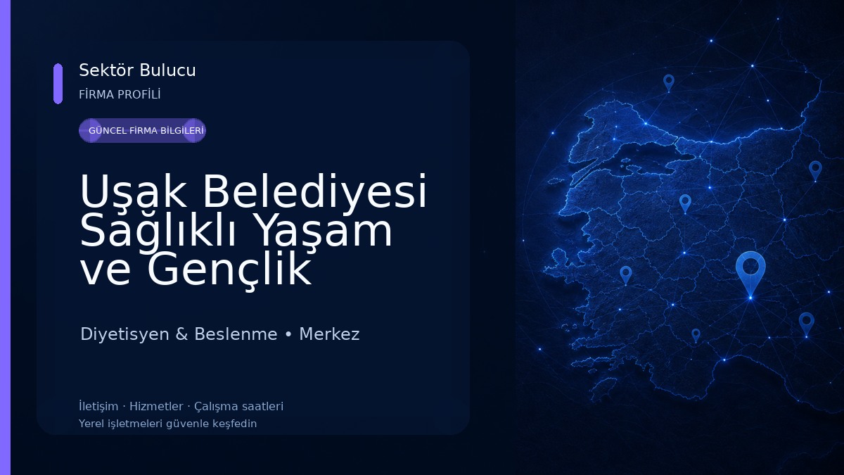 Uşak Belediyesi Sağlıklı Yaşam ve Gençlik Merkezi