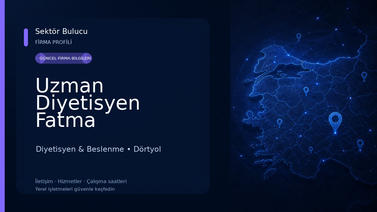 Uzman Diyetisyen Fatma Kenanoğlu Diyetisyen & Beslenme