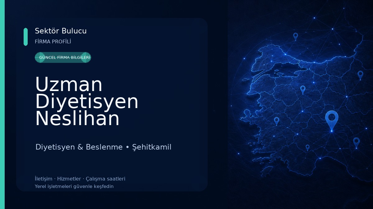 Uzman Diyetisyen Neslihan Çavuşoğlu Beslenme ve Diyet Kliniği Diyetisyen & Beslenme