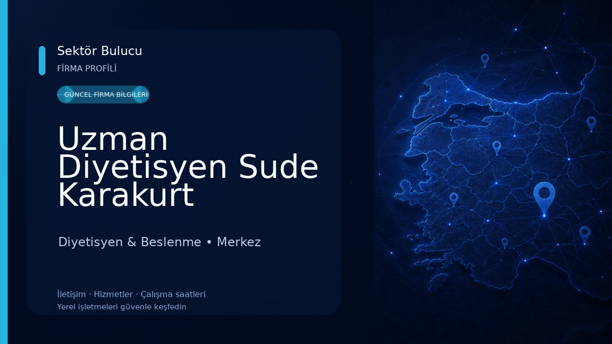 Uzman Diyetisyen Sude Karakurt