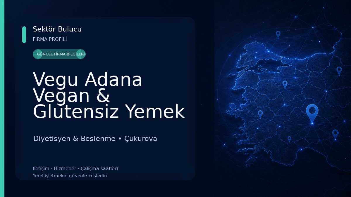Vegu Adana Vegan & Glutensiz Yemek Servisi