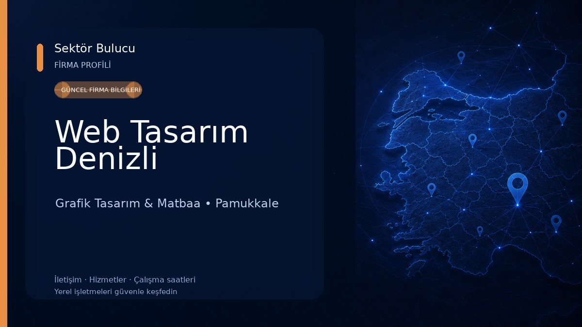 Web Tasarım Denizli Grafik Tasarım & Matbaa