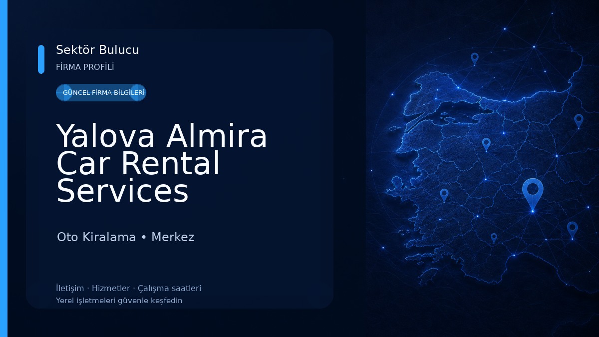 Yalova Almira Car Rental Services 