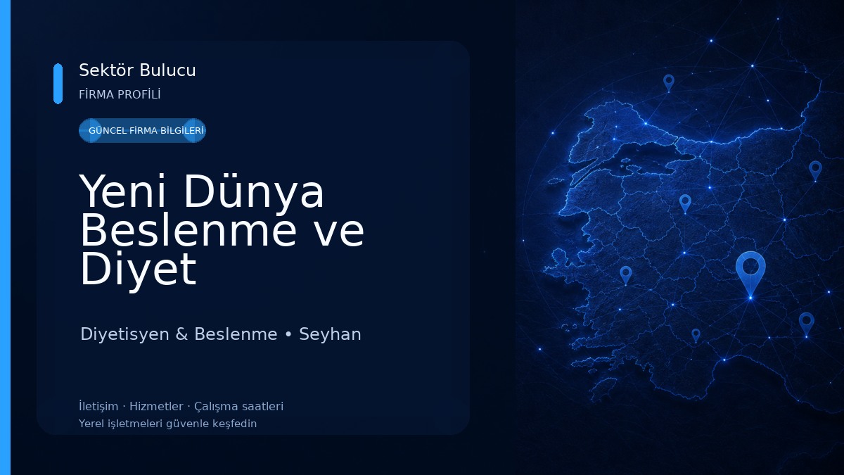 Yeni Dünya Beslenme ve Diyet Danışmanlığı Diyetisyen & Beslenme