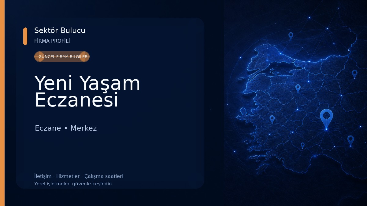 Yeni Yaşam Eczanesi Eczane