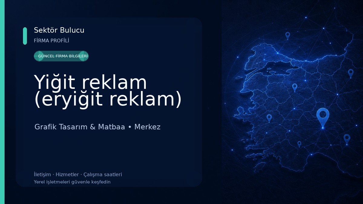 Yiğit reklam (eryiğit reklam)