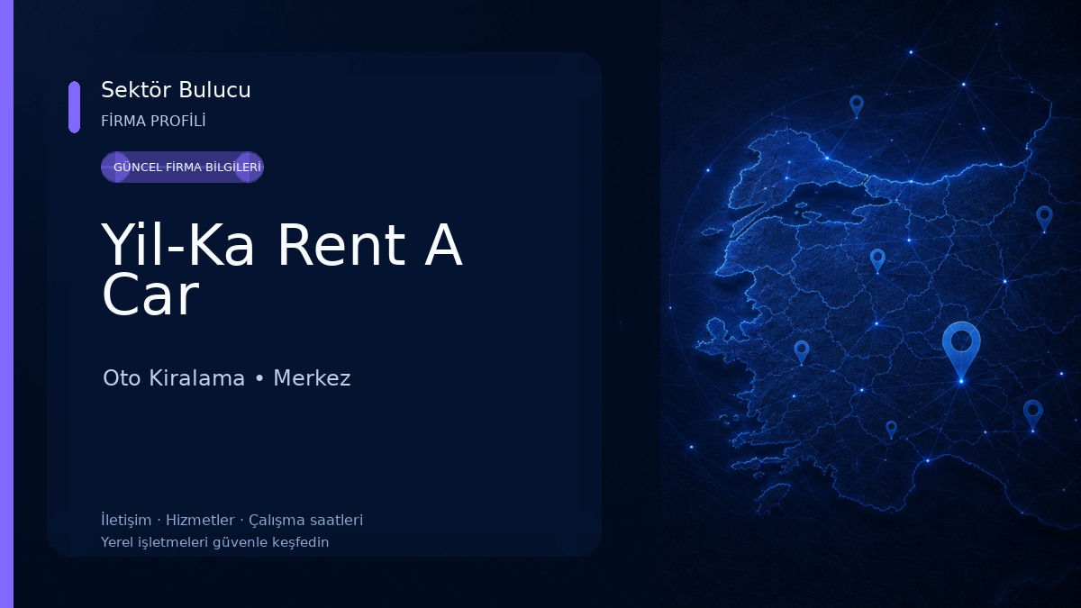 Yil-Ka Rent A Car Oto Kiralama