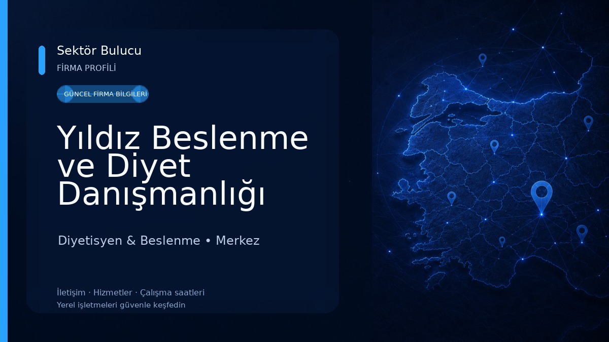 Yıldız Beslenme ve Diyet Danışmanlığı Diyetisyen & Beslenme