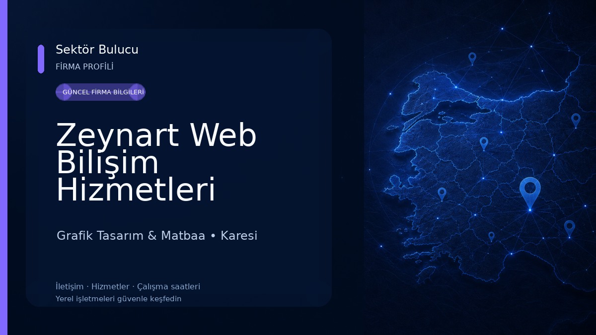 Zeynart Web Bilişim Hizmetleri Grafik Tasarım & Matbaa
