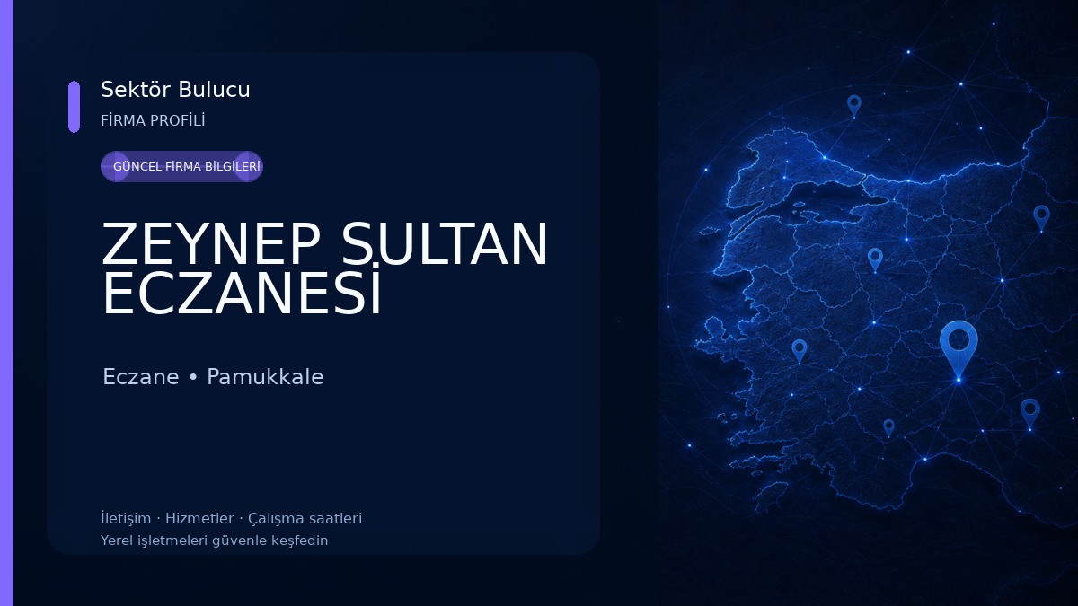ZEYNEP SULTAN ECZANESİ